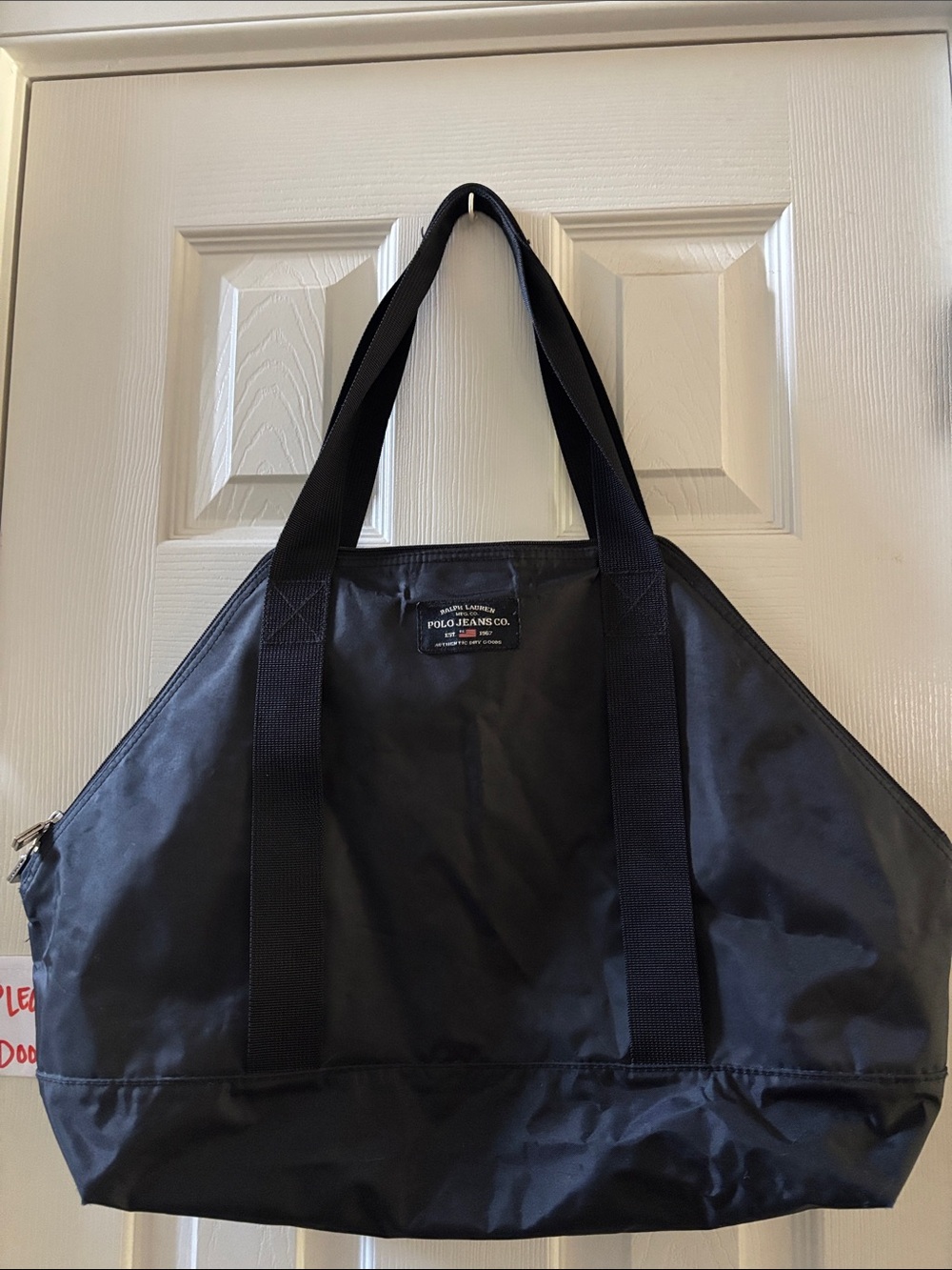 Vintage Y2K Ralph Lauren Polo Jeans duffel bag.